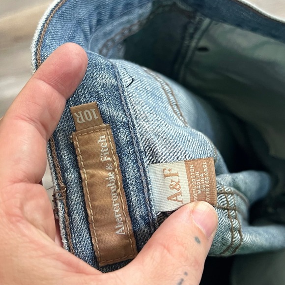 Abercrombie & Fitch Medium Wash VTG Bootcut‎ Jeans - Picture 6 of 6